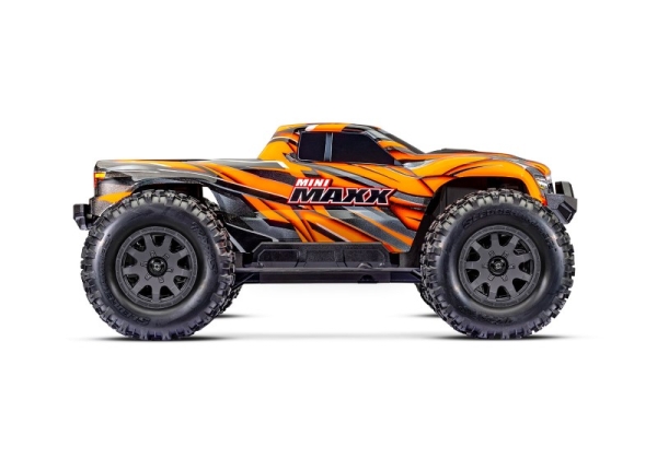TRX107154-1-ORNG MINI-MAXX 4WD orange BL-2S Brushless, HD-Teile, mit Akku/Lader